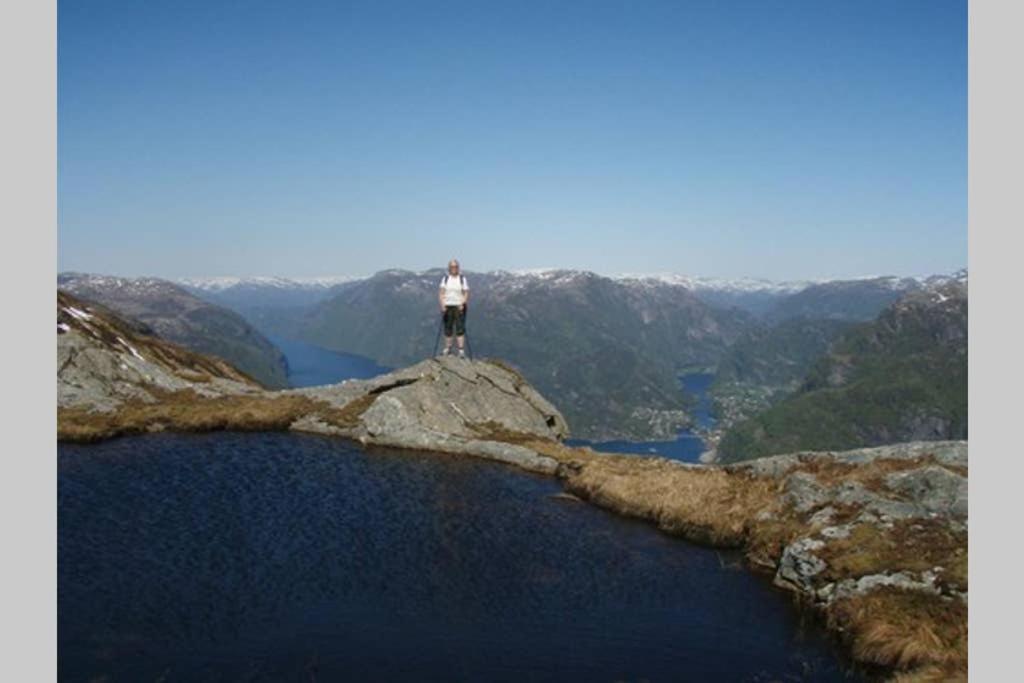 Skjerping Gardshus, Villa Lonevag ภายนอก รูปภาพ